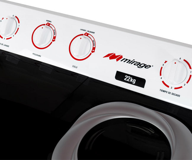 Lavadora Semi-Automática - 22 kg