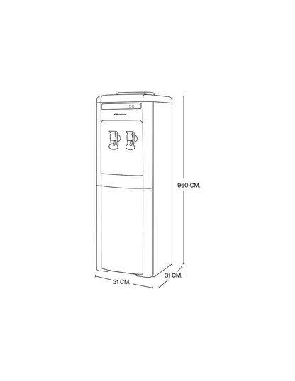 Enfriador de Agua MDD10CB – Color Blanco