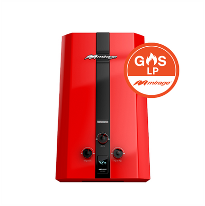 Flux Series – Calentador Rojo 10L (Gas LP)