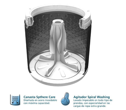 Lavadora Automática - 22 kg